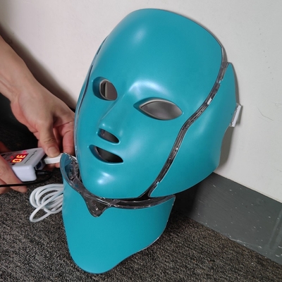 Plastik Maske Döşeme 7 Renkli LED Işık Terapisi Cildin Sıkıştırılması ve kırışıklık azaltılması için
