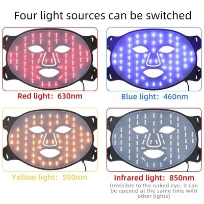 Led Yüz Maskeleri Cilt Bakımı ve Maske Terapisi için Rahatlık Işık Kırmızı Çıkış Gücü 5V DC 3000MA