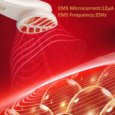Mini Elektrikli titreşimli ısı LED Göz Masajı Kalemi Deri kaldırma ve kırışıklık solma için