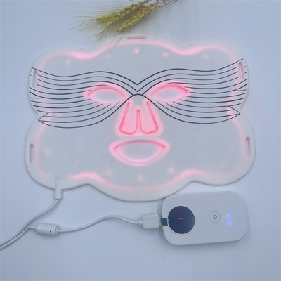 Hedef Bölge Burun Özel Şekiller Silikon LED Yüz Maske Beyazlama ve Daha Fazla