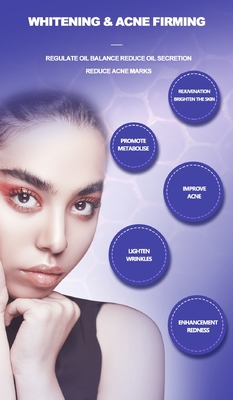 Vücut Hedef Alanı Detox ve Tedavi Seçeneği ile LED Işık Terapisi Maske