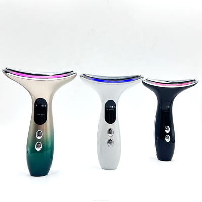 Neck Beauty 3 başlı pil cihazı ABS paslanmaz çelik malzemesi ile elektrikli masaj cihazı