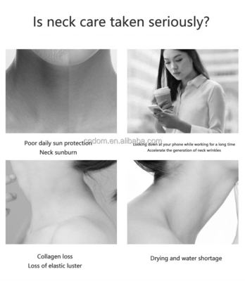 Neck Beauty 3 başlı pil cihazı ABS paslanmaz çelik malzemesi ile elektrikli masaj cihazı