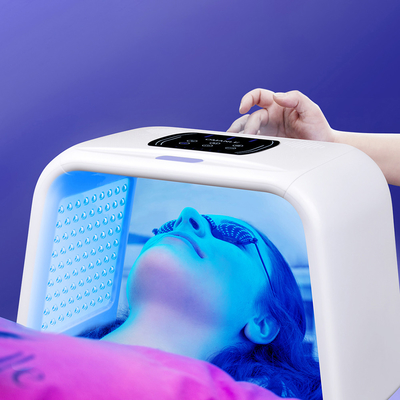45W STANDING LED Face Mask Acne kırışıklığı kaldırma için ışık tedavisi 7 renkli kırmızı ışık