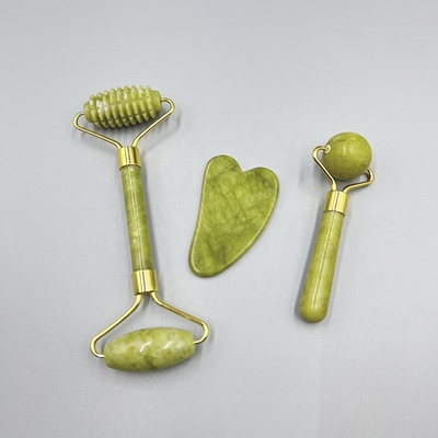 19*16*5cm Elde Taşınabilir Mini Yeşim Roleri Özel Etiket Yüz kaldırma Gua Sha Set Box Tools 2023