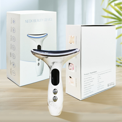 7 in 1 Yüz kaldırma cihazı Rated Power 2.5W Anti- kırışıklık tedavisi için boyun yüz cihazı