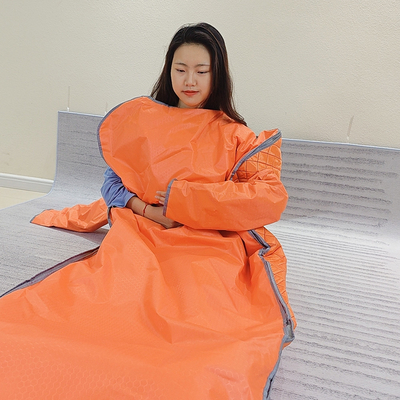 Detox ve Kızılötesi Sauna 180x160cm Isıtma fonksiyonu ile tekrar kullanılabilir katlanabilir sauna battaniyesi