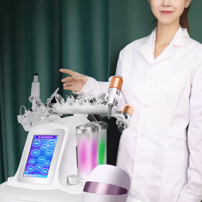Portatif Oksijen Jet Yüz Makinesi Genç Cilt için Aqua Jet Peel ve Dermabrasyon
