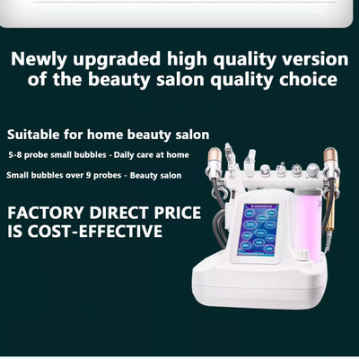 Portatif Oksijen Jet Yüz Makinesi Genç Cilt için Aqua Jet Peel ve Dermabrasyon