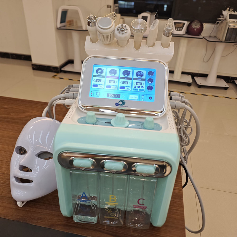 Portatif Oksijen Jet Yüz Makinesi Genç Cilt için Aqua Jet Peel ve Dermabrasyon