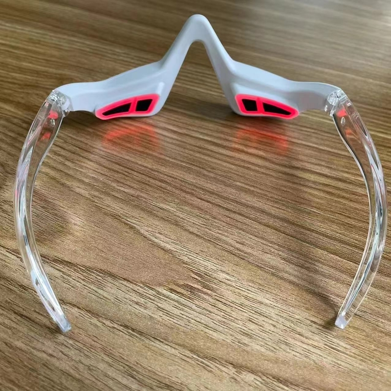 3D Göz titreşimi LED Kırmızı Işık Terapi Cihazı Göz kırışıklığı ve karanlık daire kaldırma için