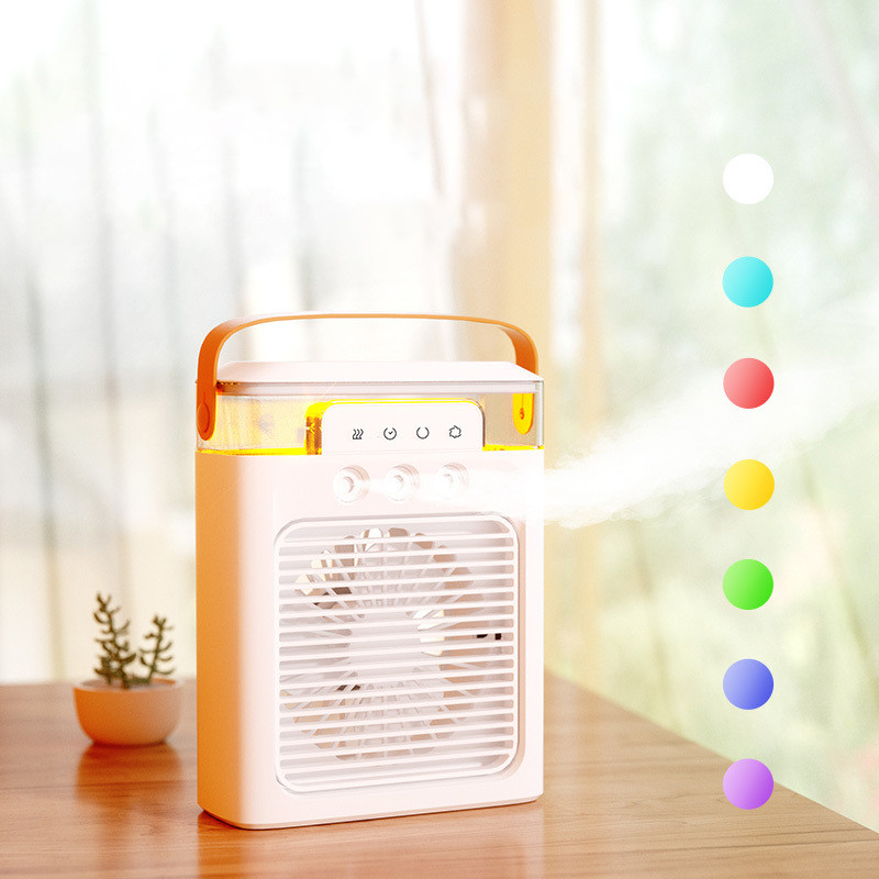USB Güç kaynağı ve Lityum Pil Şarj edilebilir Mini Kule Ventilatörü Hava Soğutma